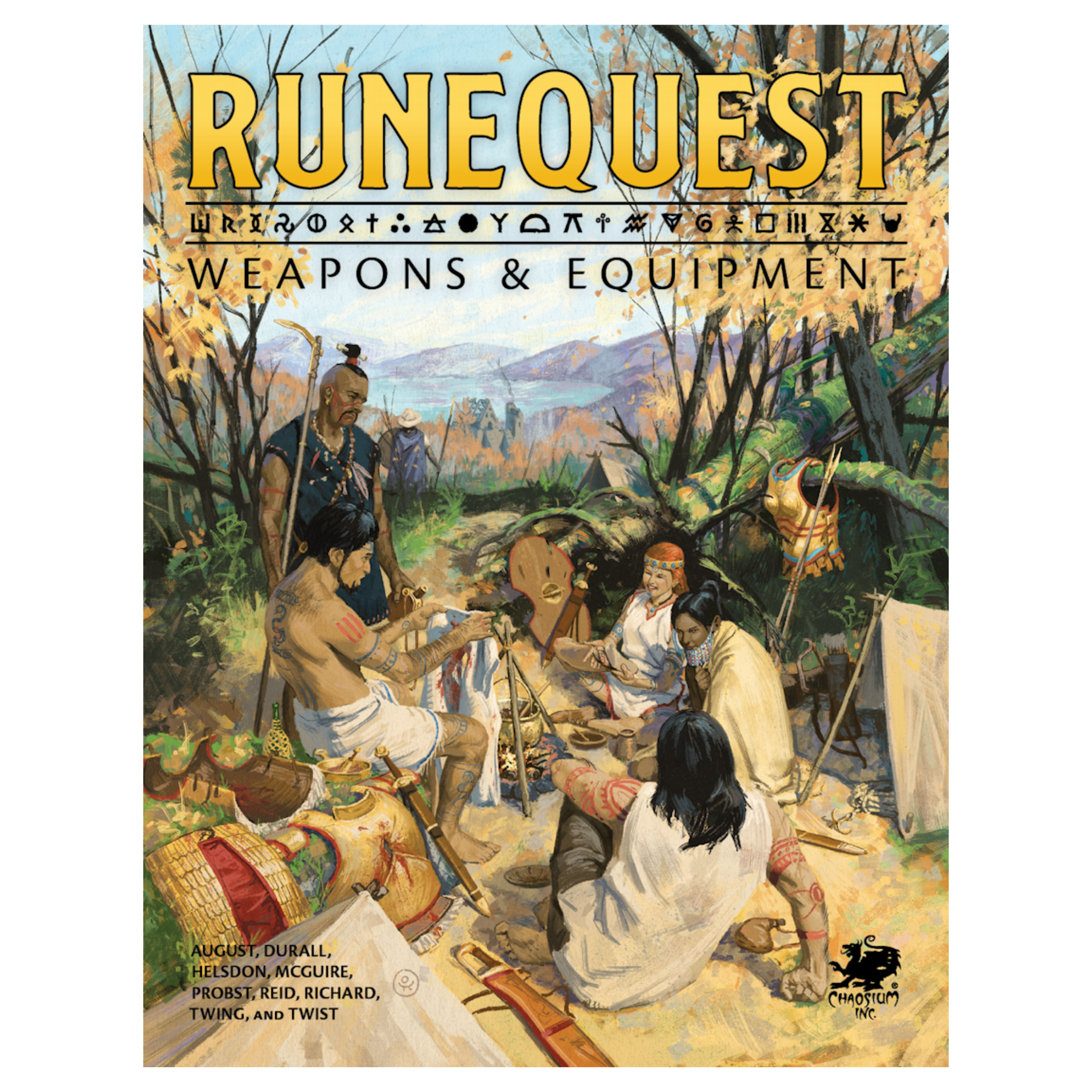 RuneQuest Weapons & Equipment - A Muse N Games
